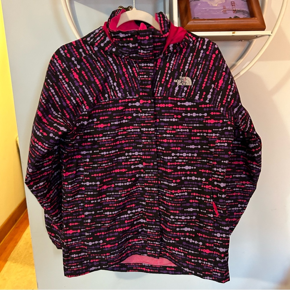 The North Face Girls Youth Kids XL Extra Large Hyvent Shell Windbreaker Jacket